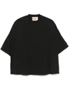 Plan C Cotton T-shirt In Black