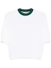 Plan C Cotton T-shirt In White