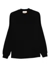 Plan C Crew-neck Sweater In Black