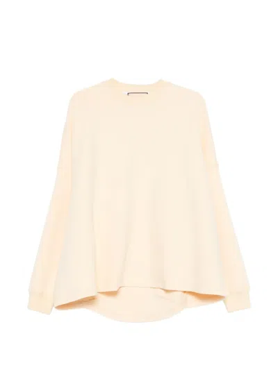 Plan C Crew-neck Sweatshirt In Yellow