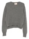 Plan C Crewneck Top In Gray