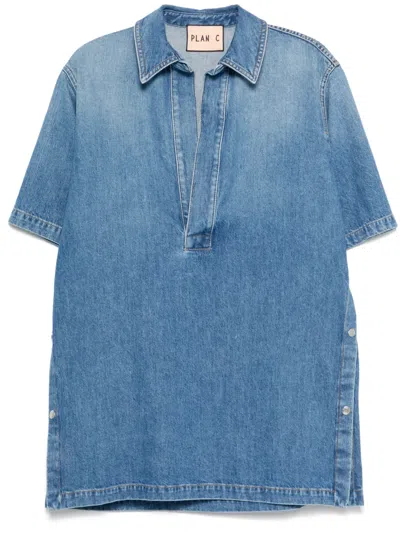 PLAN C DENIM SHIRT