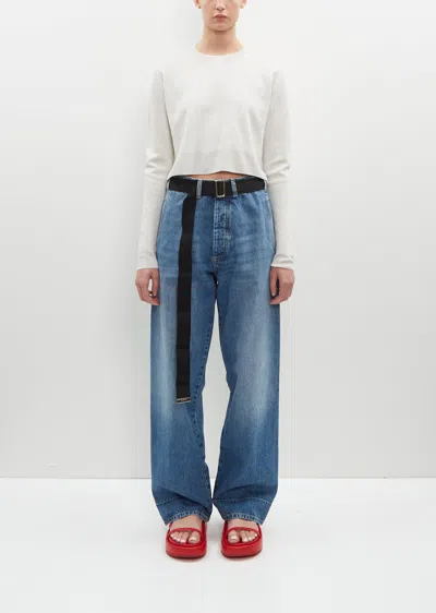 PLAN C DENIM TROUSERS