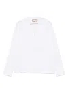 Plan C Drawstring-neck Top In 白色