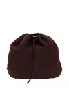 Plan C Drawstring Shoulder Bag In Red