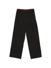 Plan C Elasticated Trousers In Black