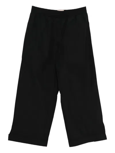 Plan C Hose Mit Elastischem Bund In Black