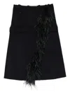 Plan C Midirock Mit Federn In Black