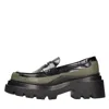 Plan C Flat Shoes Black In Nero Neri E Grigi