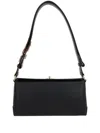 Plan C Folded Shoulder Bag In 黑色