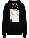 Plan C Graphic-print Hoodie In Black