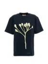 Plan C Graphic-print T-shirt In Blue