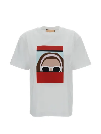 Plan C Graphic-print T-shirt In White