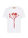 Plan C Graphic-print T-shirt In White