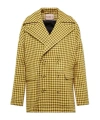 Plan C Houndstooth Wool Blazer In Multi