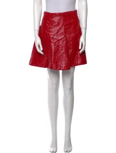 Pre-owned Plan C Knee-length Skirt In Pink