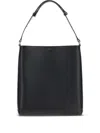 Plan C Leather Shoulder Bag In Black