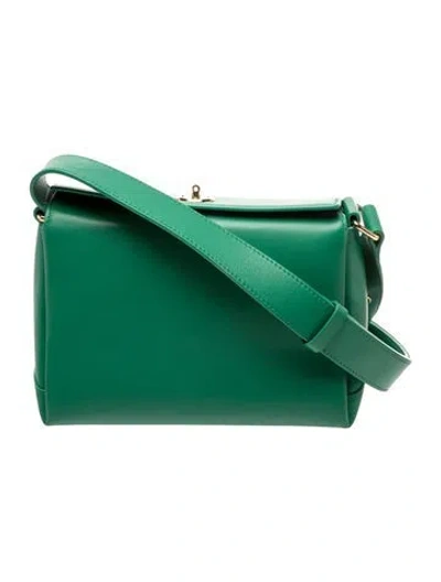 Pre-owned Plan C Leather Shoulder Bag In Green