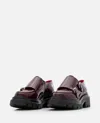 Plan C Loaffer With Buckles In Red