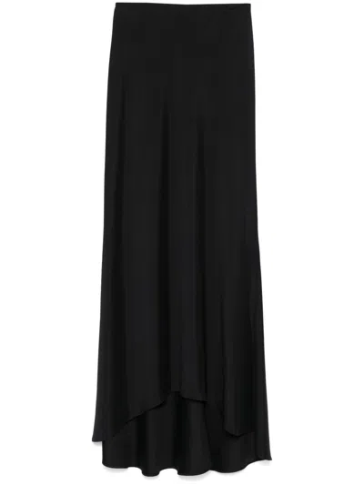 PLAN C LONG HIGH WAIST SKIRT