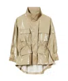 Plan C Long Sleeve Jacket In Nude