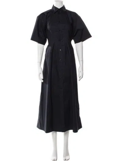 Pre-owned Plan C Midi Length Dress W/ Tags In Blue