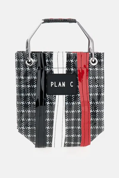 Plan C Mini Beach Bag In Multi