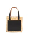Plan C Mini Shopper Bag In Neutrals