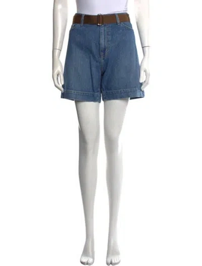 Pre-owned Plan C Mini Shorts In Blue