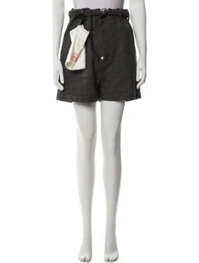 Pre-owned Plan C Mini Shorts In Gray