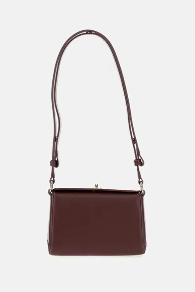 Plan C Mini Shoulder Bag In Red