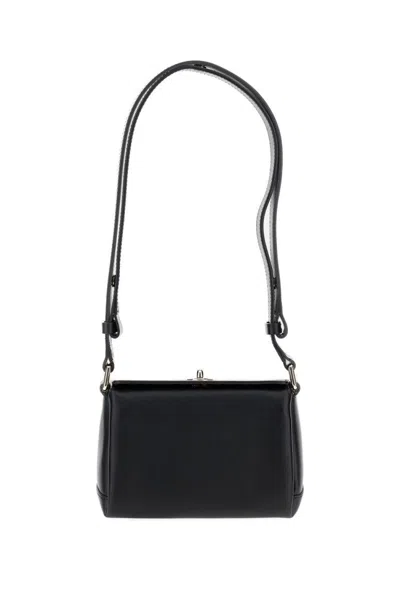 Plan C Mini Shoulder Bag In Black