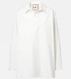 Plan C Oversized Shirt In Chalk