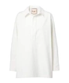 Plan C Oversized Shirt In White