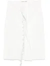 Plan C Paillette-embellished Midi Skirt In Neutrals