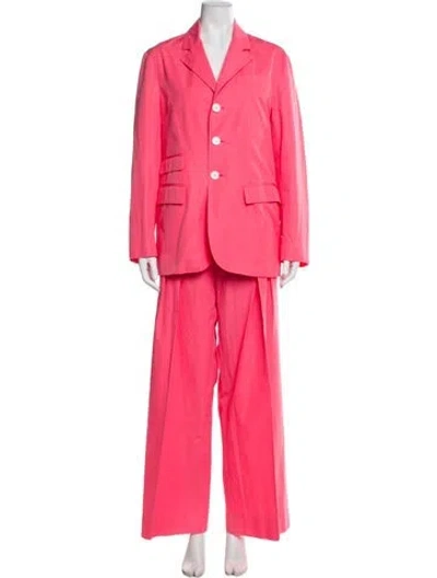 Pre-owned Plan C Pantsuit In Pink