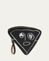 Plan C Pili And Bianca Foldable Tote Bag With Bag Charm In Yellow Light 00y05