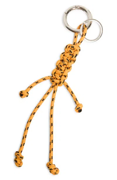 Plan C Pili Keychain In Orange/black