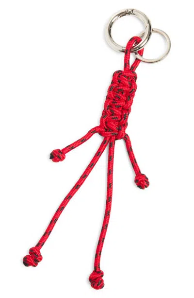 Plan C Pili Keychain In Red/black