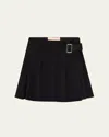 Plan C Pleated Mini Skirt