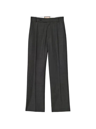 Plan C Pleated Trousers In Black