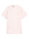 Plan C Pocket-detail Short-sleeve Mini Dress In Pink
