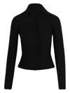Plan C Ribbed Knitwear In Black