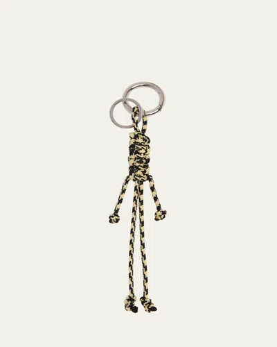 Plan C Rope Keyring Charm In Multi