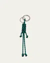 Plan C Rope Keyring Charm In Green