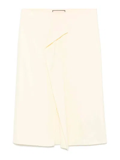 PLAN C RUCHES TUBE SKIRT