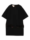 Plan C Sequin-embellished Dress In Black