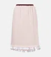 Plan C Sequined Miniskirt In Pink