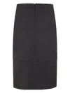 Plan C Skirt In Men Melange Nero Bianco