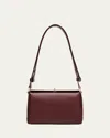 Plan C Small Folded Shoulder Bag In Vitello Leather